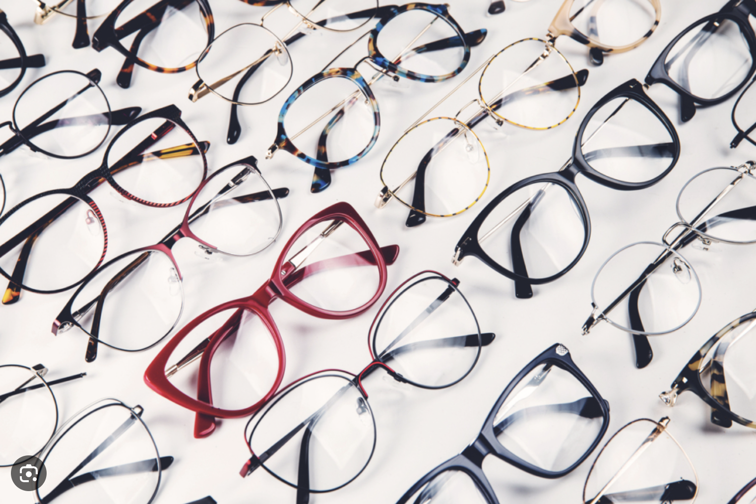 Selection of eyeglass frames